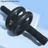 1pc Silent Double Wheels Abdominal Exercise Wheel, Sports Tummy Control Abdominal Roller, Abdominal Muscle Trainer