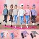 1 Set Multicolored Outfit Sweater Jeans Hat, Daily Casual Wear Accessories Clothes For 11.8 Inch Doll, Not Include Doll