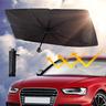 1pc Car Windshield Sun Shade, Foldable Car Windshield Sunshade, Easy To Store And Use, Applicable To All Sizes Of Car Windshield (135*79cm)