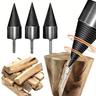 1set Splitting Drill Bit Splitting Wood Breaker Firewood Splitting Large Drill Bit
