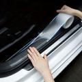 3 Meters Carbon Fiber Car Sticker Door Edge Transparent Film Anti Scratch Auto Door Sill Protector For Bumper Trunk Household Car