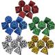 1 Set Multi-sided 7-die Dice Set Game Dice For Trpg Dnd Accessories Polyhedral D4 D6 D8 D10 D12 D20 Dice For Board Card Game Math Games, Gaming Gift