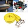 4m/13ft 5 Ton Towing Rope - Heavy Duty Nylon Recovery Strap With Storage Bag - Emergency Vehicle Recovery