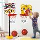 Animal Series Basketball Toys, Parent-child Interactive Basketball Frame With 1pc Ball Sets, Indoor Outdoor Household Game Children's Sports Toys Birthday Gift