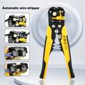 1pc Automatic Wire Stripper, Labor-saving Cable Pliers, Wire Stripping Tool For Electrician Cutting Crimping Twisting Wire, Cable Stripper Cable Cutter