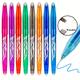 8pcs, Erasable Gel Ink Pen, 0.7mm Magic Erasable Ballpoint Pen, Stationery Retractable Pens, Washable Handle Rod For School, Back To School Gift, School Office Stationery, Student Stationery