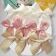 10pcs All-match Bows: Handmade Diy Gift Packaging Decoration For Christmas, Hair Accessories & Headwear Decorations