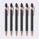 6 Pack Ballpoint Pen 2-in-1 Stylus Retractable Ballpoint Pen With Stylus Tip, Metal Stylus Pen For Touch Screens, 1.0 Mm Black Ink