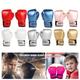 1pair Professional Boxing Training Gloves For Kids - Breathable Pu Leather Muay Thai Sparring Punching Karate Kickboxing