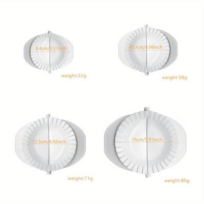 TEMU 4pcs Dumpling Maker Dumpling Maker Press Dumpling Mold Mini Pie Maker Tool Dough Tortilla Press Kitchen Gadgets