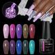 7ml Reflective Glitter Gel Polish - Soak Off Uv Gel Nail Polish With Sparkling Sequins And Long-lasting Shine