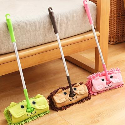 1pc, Mini Household Cleaning Mop, Portable Floor Mop Toy, Floor Cleaning Toy, Cleaning Supplies, Cleaning Tool, Back To School Supplies