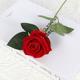 1pc Artificial Silk Rose Fake Flower Fake Rose Wedding Rose Bouquet For Home Wedding Party Office Decoration