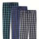 1/3pcs Men's Cotton Thin Plaid Sleep & Lounge Pants, Pajama Bottoms With Pockets