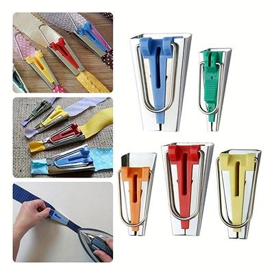 5pcs Sewing Quilting Tools, Professional Portable Fabric Quick Bias Tape Maker Tool Sewing Quilting With Tape Binding Presser To Make Cloth