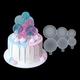 1pc, 3d Silicone Lollipop Mold For Diy Cake Decorating And Baking - Perfect Candy And Cake Topper Mold For Home Kitchen Items And Kitchen Gadgets