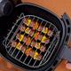 1set Fryer Rack Xl Air Fryer Accessorie, Double Layer Rack With Skewer Suitable For Rv Outdoor Camping Picnic, Cookware Barbecue Tool Accessories, Grill Stuff