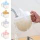 1pc Fast Automatic Rice Washing Machine, Grain Cleaning Strainer, Rice Sieve Colander Basket, Kitchen Gadgets