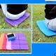 Outdoor Cushion For Mountaineering Camping, Moisture-proof Folding Pad, Xpe Odor Free Portable Picnic Pad, Heat Insulation Mat