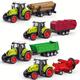 Inertia Farmer's Car Tractor Farm Engineering Car Excavator Car Model Toy Car Gift