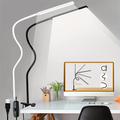 1pc Led Desk Lamp, Dlxtech Swing Arm Table Lamp With Clamp, Flexible Gooseneck Task Lamp, Eye-caring Architect Desk Light, Usb Power Cord With Switch, Function Desk Lamps For Home Office