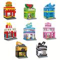 Create Your Own Mini Street View Building Blocks, Christmas/halloween/thanksgiving Day Gift