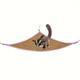 Pet Cooling Hammock For Small Animals - Perfect For Hamsters, Squirrels, Ferrets, And Birds - Triangle Shape Provides Comfortable Resting Spot During Summer Months