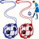Football Kick Trainer, Soccer Ball Net Kicker, Fits Ball Size 3, 4, 5, Solo Soccer Kick Practice Training Aid, Football Trainer Juggling Net