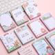 100 Cute Girl Memo Pads Cartoon Portable Message Paper