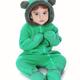 Fleece Jumpsuit Baby Cute Bunting Bodysuit – Kids Hooded Romper Outerwear Toddler Warm Romper