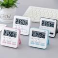 1 Set, Kitchen Timer Timer Countdown Reminder Small Clock English Version Alarm Clock Flashing Light Can Be Muted