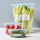 10/30pcs Reusable Food Storage Bags, Bpa Free Food Grade Freezer Bags, Sandwich Zipper Bags, Silicone Food Fresh-keeping Bags, Leakproof Resealable For Fruit Veggies Snacks, Kitchen Supplies