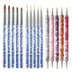 15pcs/set Nail Art Brush Uv Gel Nail Polish Brush Painting Drawing Carving Pen Nail Art Tool Set For Manicure Diy Design