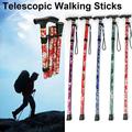 Walk Comfortably And Stably With Foldable Adjustable Telescopic Walking Sticks!