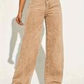 Plain Loose Fit Baggy Jeans, Slant Pockets Non-stretch Casual Wide Legs Jeans, Women's Denim Jeans & Clothing