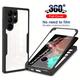 Double-sided 360 Full Body Dual Layers Phone Cases For Galaxy S23 Ultra S21 Fe S22 S23 Plus S22 Ultra Dual Layer Phone Cover