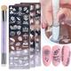 1set Fashion Nail Art Stamping Plates Diy Nail Transfer Print Template Nail Art Tools 1 Nail Art Brush 1 Nail Art Mold