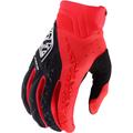 Troy Lee Designs SE Pro Solid Gants de motocross, noir-rouge, taille S