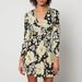 Jules Floral-Printed Silk-Georgette Dress