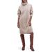 Woodlane Cable Stitch Long Sleeve Sweater Dress