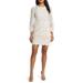 Raglan Long Sleeve Lace Dress