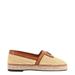 Natural Raffia Loafers