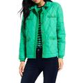 Nic+zoe Onion Quilted Mixed Media Puffer Jacket
