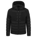 Panelled Hooded Padded Jacket