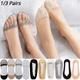 1/3 Pairs Summer Women Invisible Silicone Socks Summer Low Cut Liner Ankle Sock Ladies Lace Flower Soft Casual No Show Non-skid Boat Socks