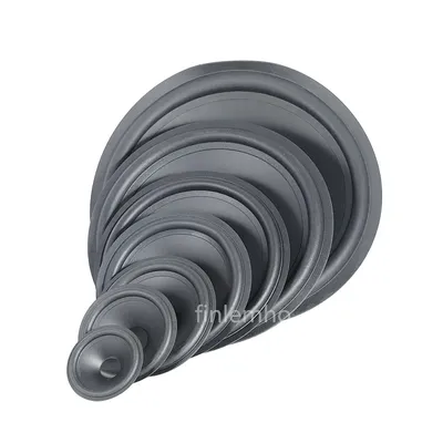 1PC Speaker Woofer Cone Paper 3/4/5/6.5/8/10/12 Inch Rubber Surround Voice Coil Repair Kit For Home Theater Studio DIY System