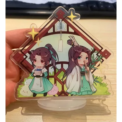 Scum Villain Self Saving System Shen Qingqiu Luo Binghe Cosplay Acrylic Stand Figure Model Anime Desk Decor Accessories Gift