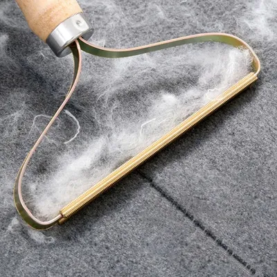 Portable Manual Hair Removal Agent Carpet Wool Coat Clothes Shaver Brush Tool Depilatory Ball