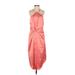 Reiss Casual Dress - Wrap: Pink Dresses - Women's Size 4