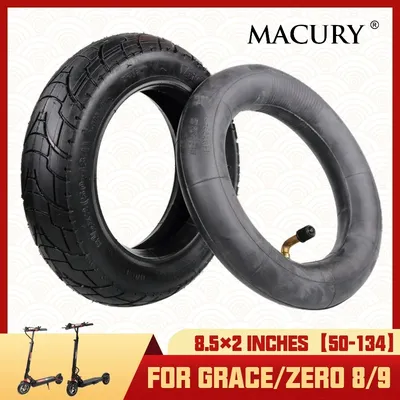 Original ZERO 8.5x2 Inch Pneumatic Tire & Inner Tube for Electric Scooter GRACE & ZERO 8 9 T8 T9 8.5 Inch Marucy Inflatable Tyre